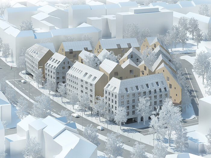 GFC architecture - H-Block Norimberga